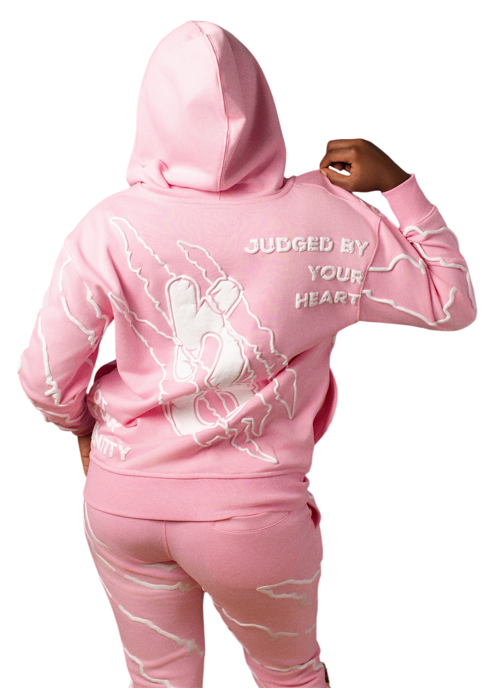 Pink Premium ZipUp Hoodie