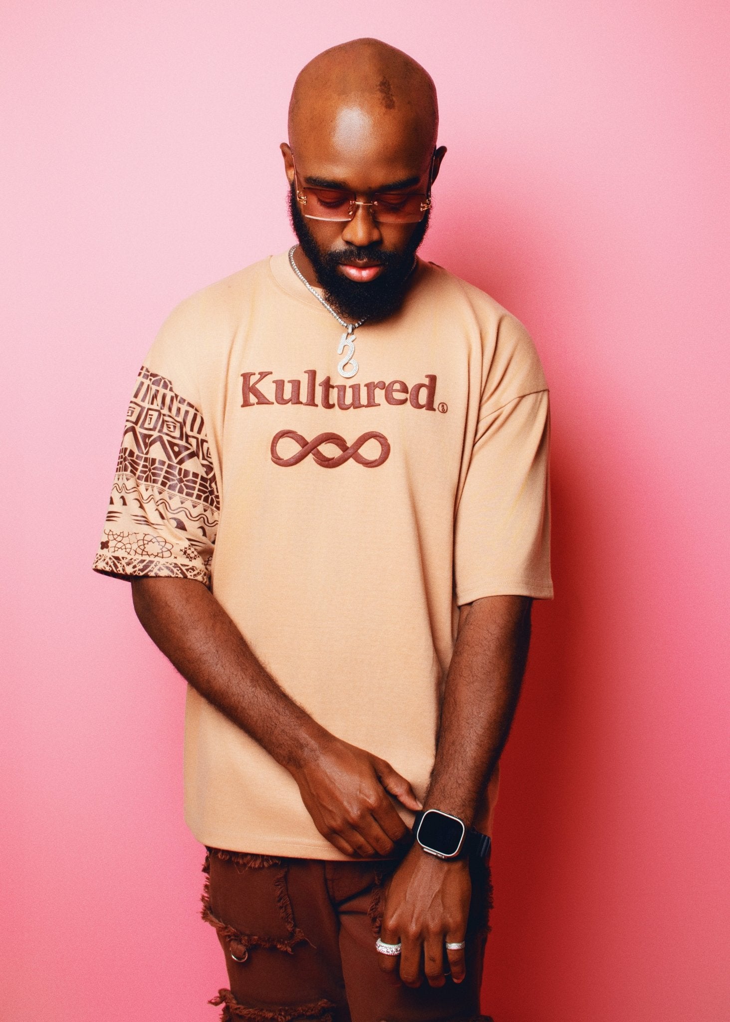 Kultured (Oversize Fit) Light Brown - Kulture Original