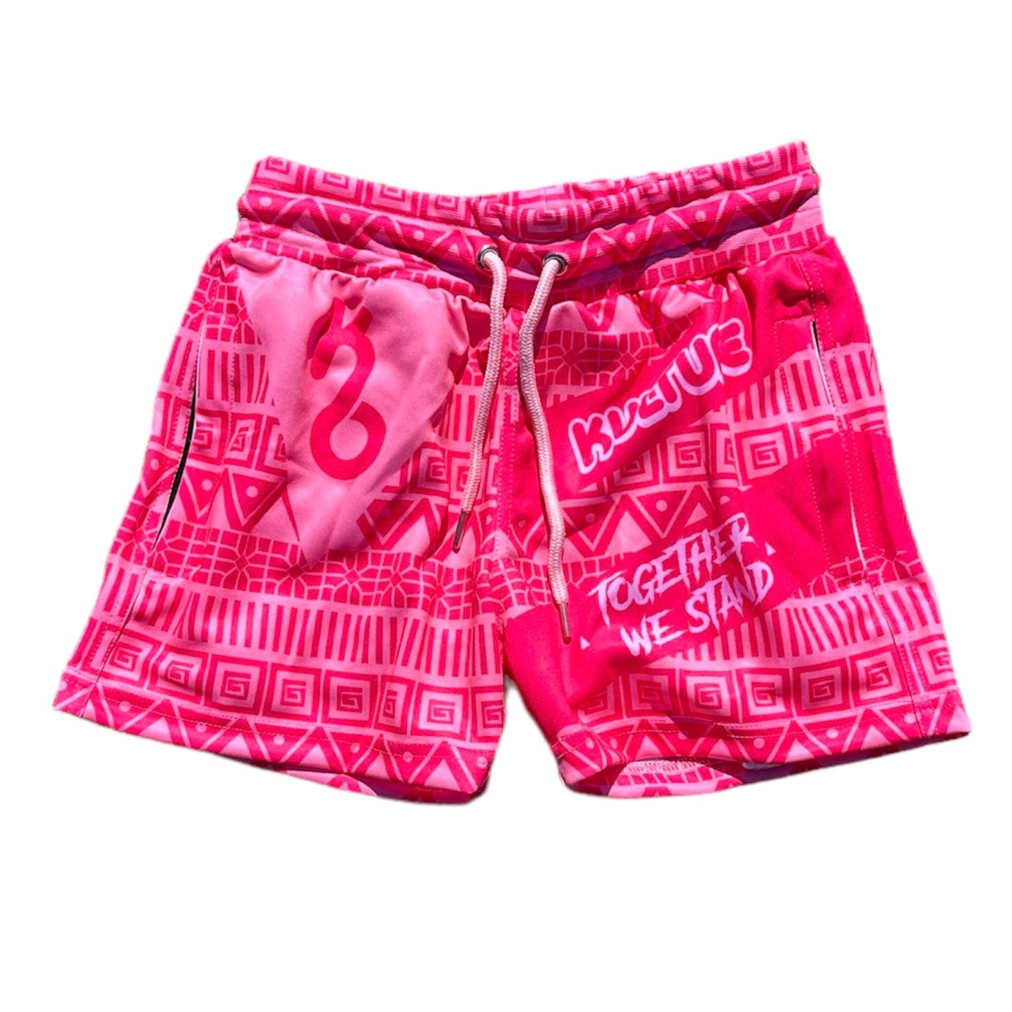 Pink Pattern Shorts(Women) - Kulture Original