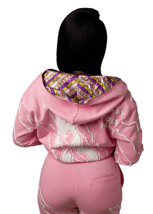 Pink Premium ZipUp Hoodie - Kulture Original