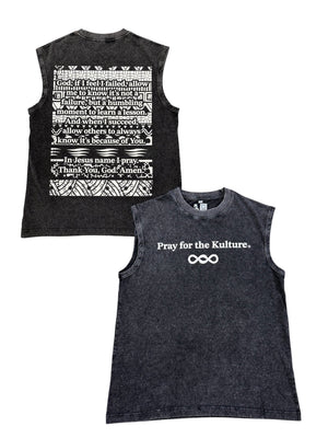 Sleeveless - Black Pray for the Kulture (1 out 4) - Kulture Original