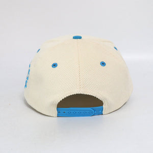 Azure CorduroyPattern SnapBack - Kulture Original