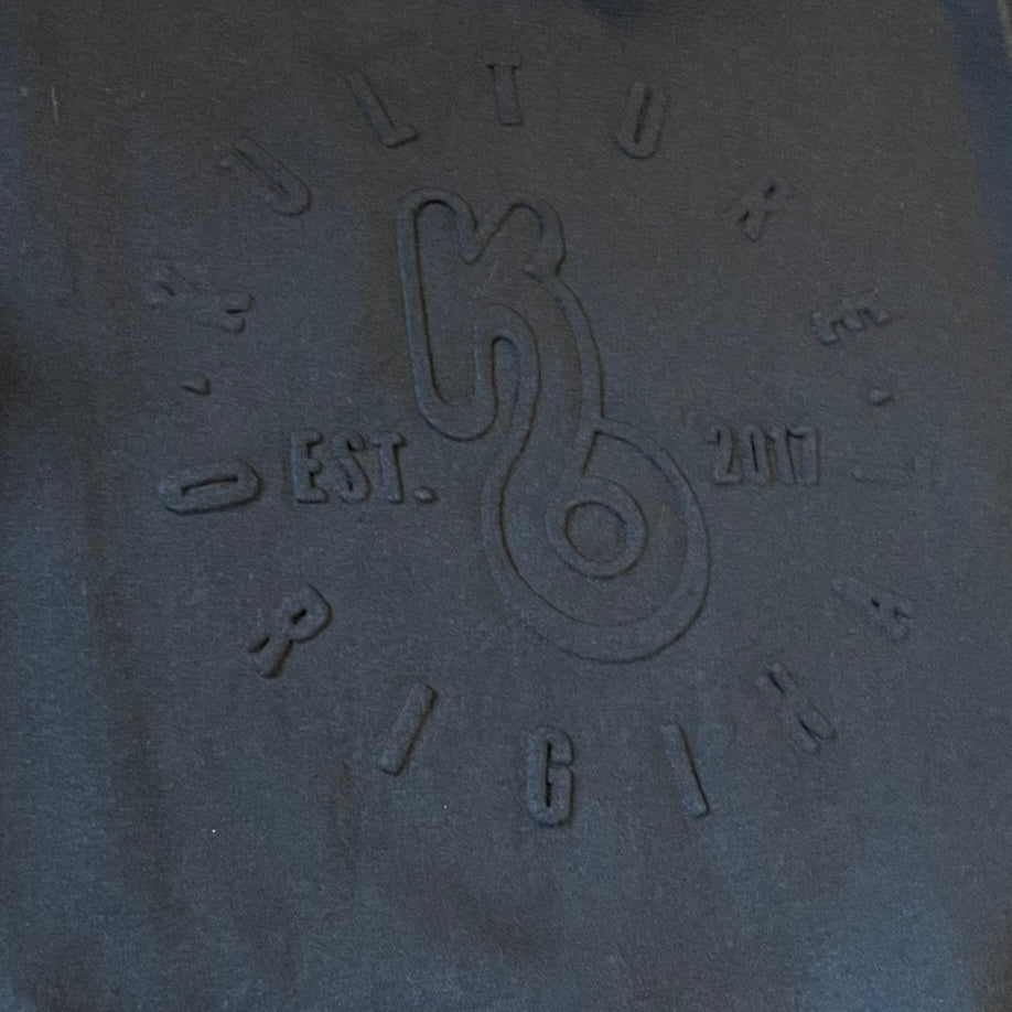 Black Embossed Premium Sweatshirt - Kulture Original