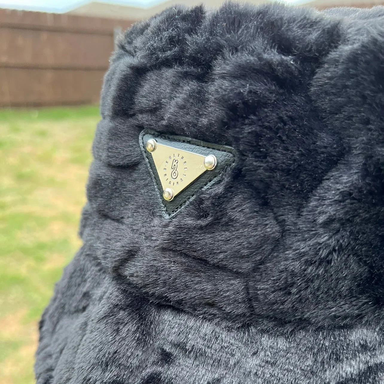 Black Fur Bucket Hat - Kulture Original