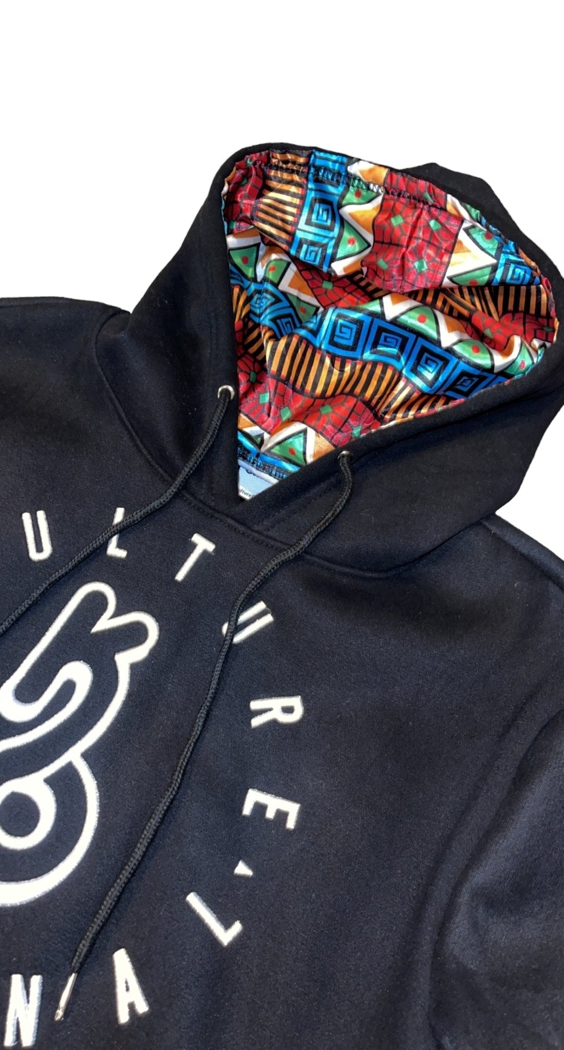 Black Premium Pattern Hoodie - Kulture Original