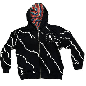 Black Premium ZipUp Hoodie - Kulture Original