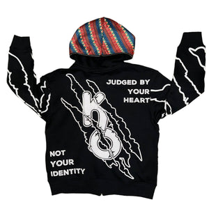 Black Premium ZipUp Hoodie - Kulture Original