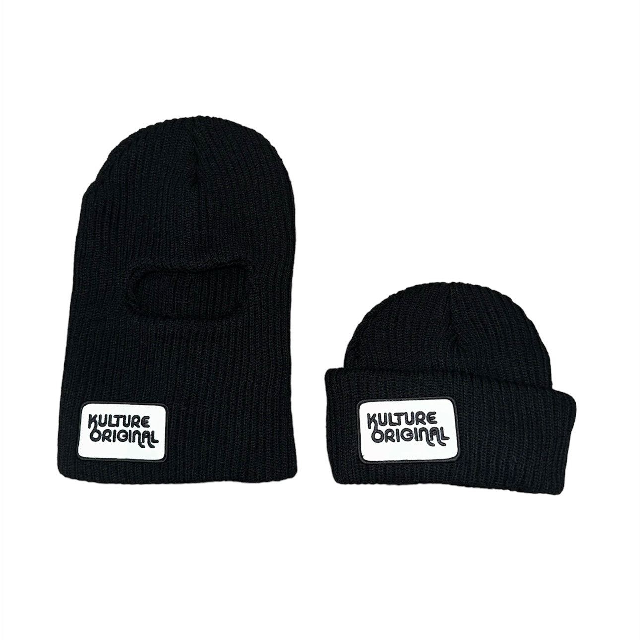 Black Ski Mask/Beanie - Kulture Original