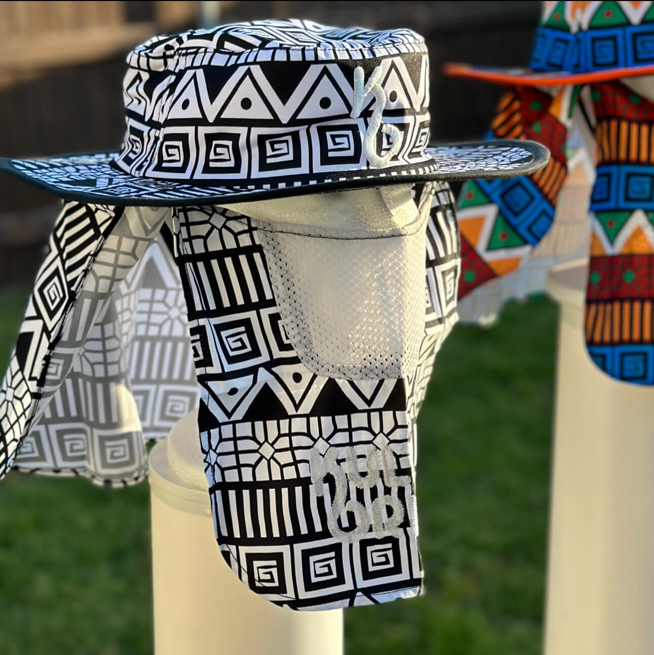 Boonie Hat Inverted Flag Pattern