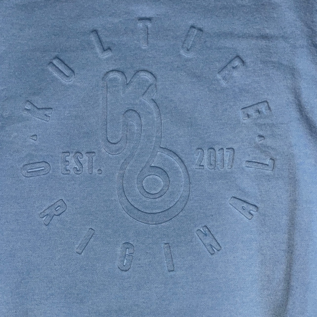 Carolina Blue Embossed Premium Sweatshirt - Kulture Original