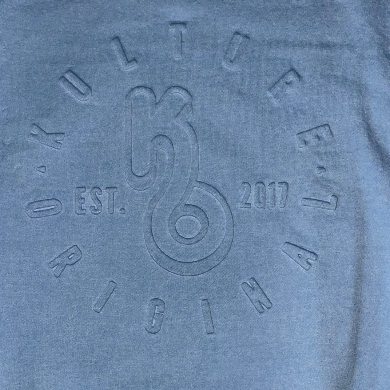 Carolina Blue Embossed Premium Sweatshirt - Kulture Original