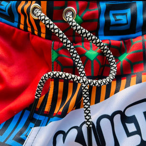 Flag Pattern Shorts - Kulture Original