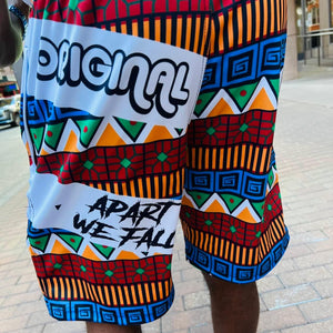 Flag Pattern Shorts - Kulture Original