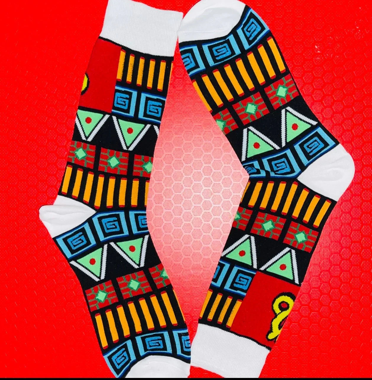 Flag Pattern Socks - Kulture Original