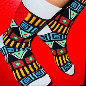 Flag Pattern Socks - Kulture Original