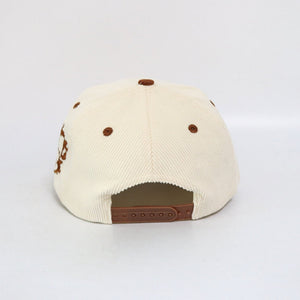 Honey Hazel CorduroyPattern SnapBack - Kulture