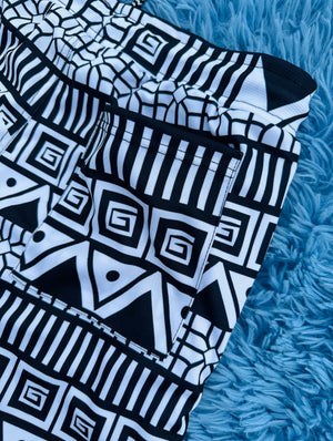 Inverted Flag Pattern Shorts - Kulture Original