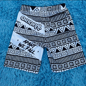 Inverted Flag Pattern Shorts - Kulture Original