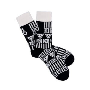 Inverted Flag Pattern Socks - Kulture Original