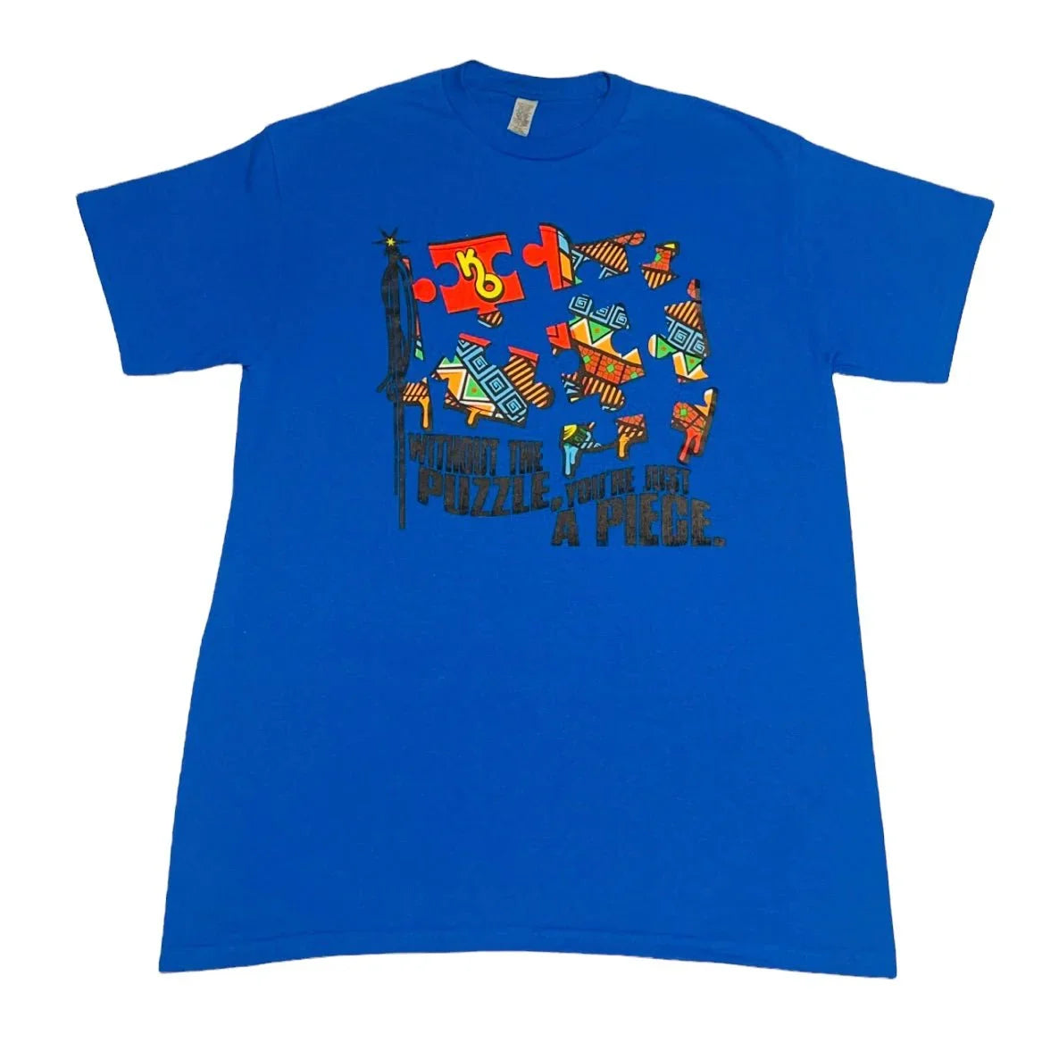 Puzzle Flag (Blue) - Kulture Original
