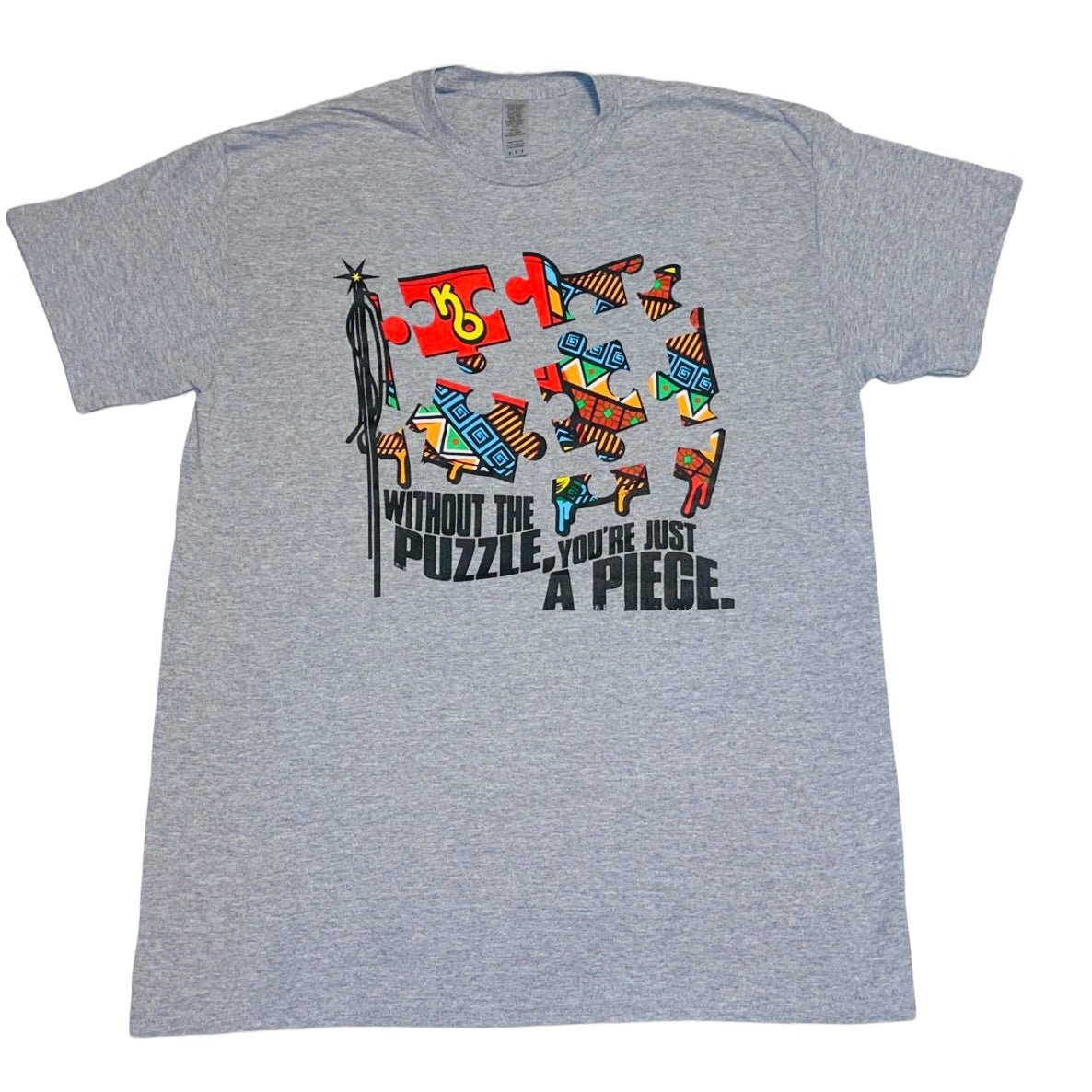 Puzzle Flag (Grey) - Kulture Original