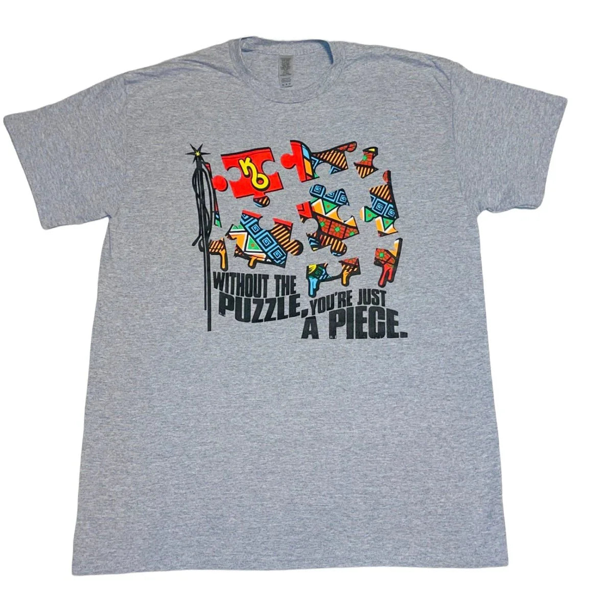 Puzzle Flag (Grey) - Kulture Original