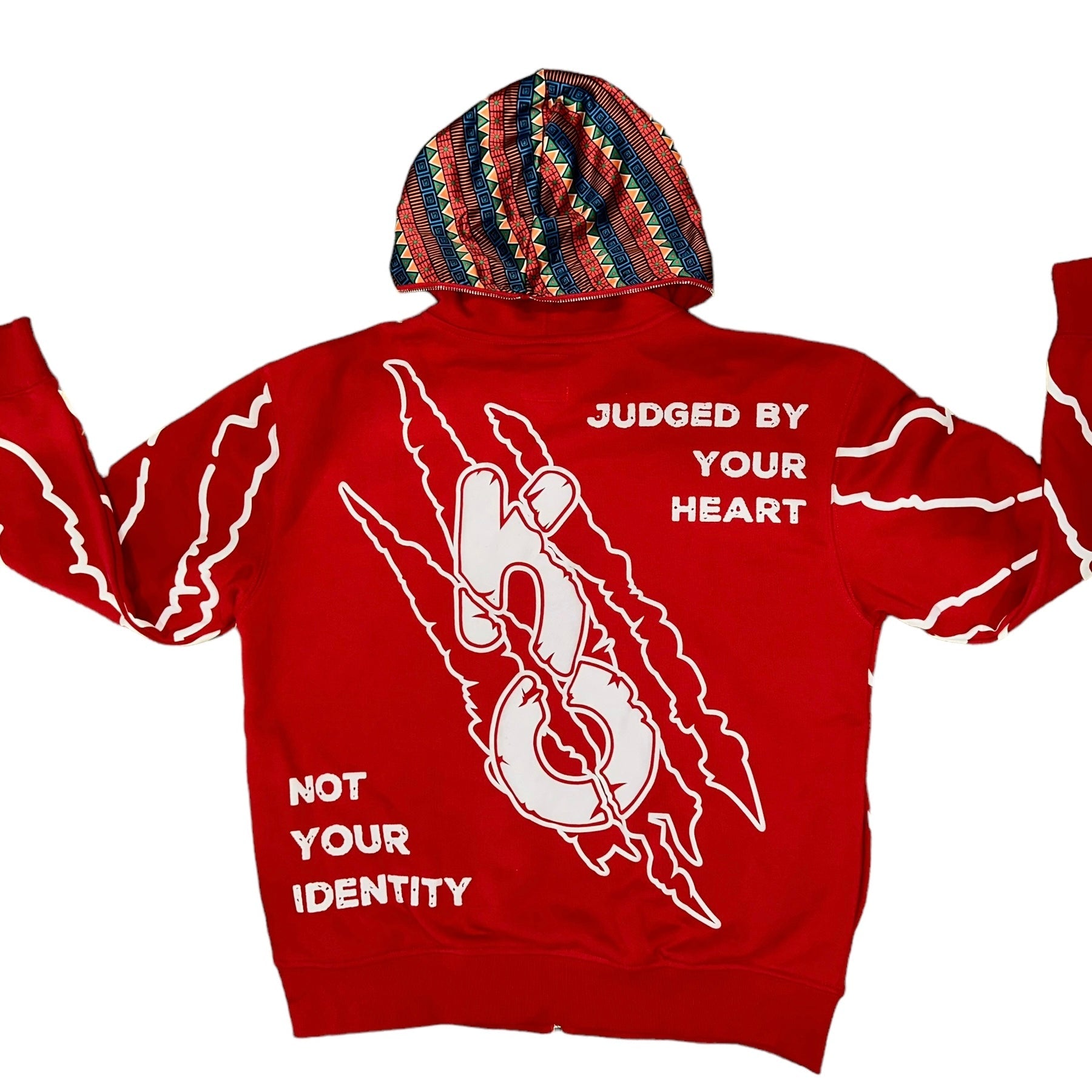 Red Premium ZipUp Hoodie - Kulture Original
