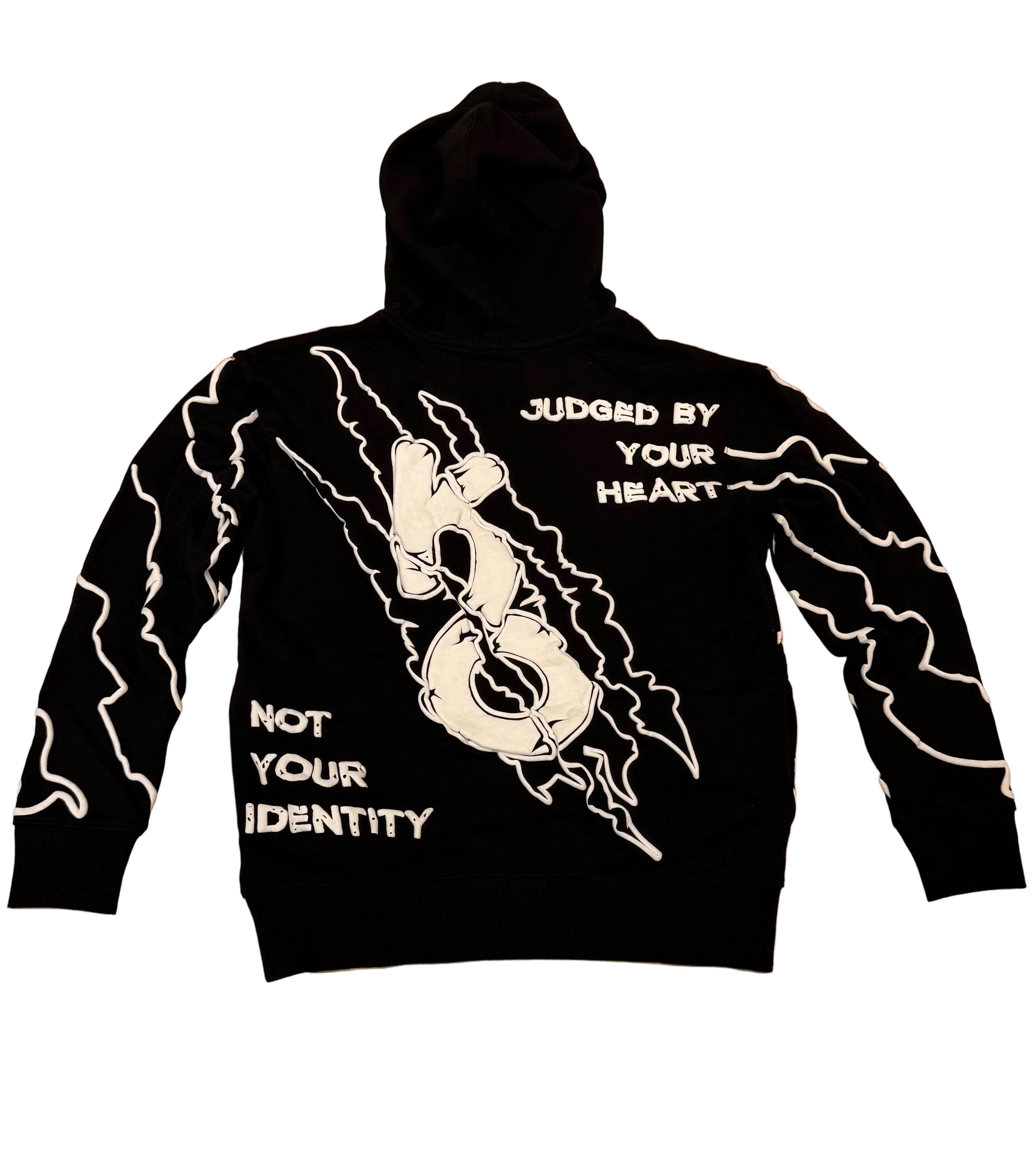 Quarter Zip Black (Satin Lined)