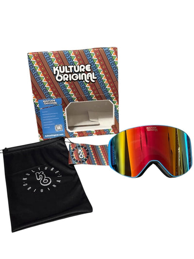 Blue Premium Anti fog - Snow Goggles - Kulture Original