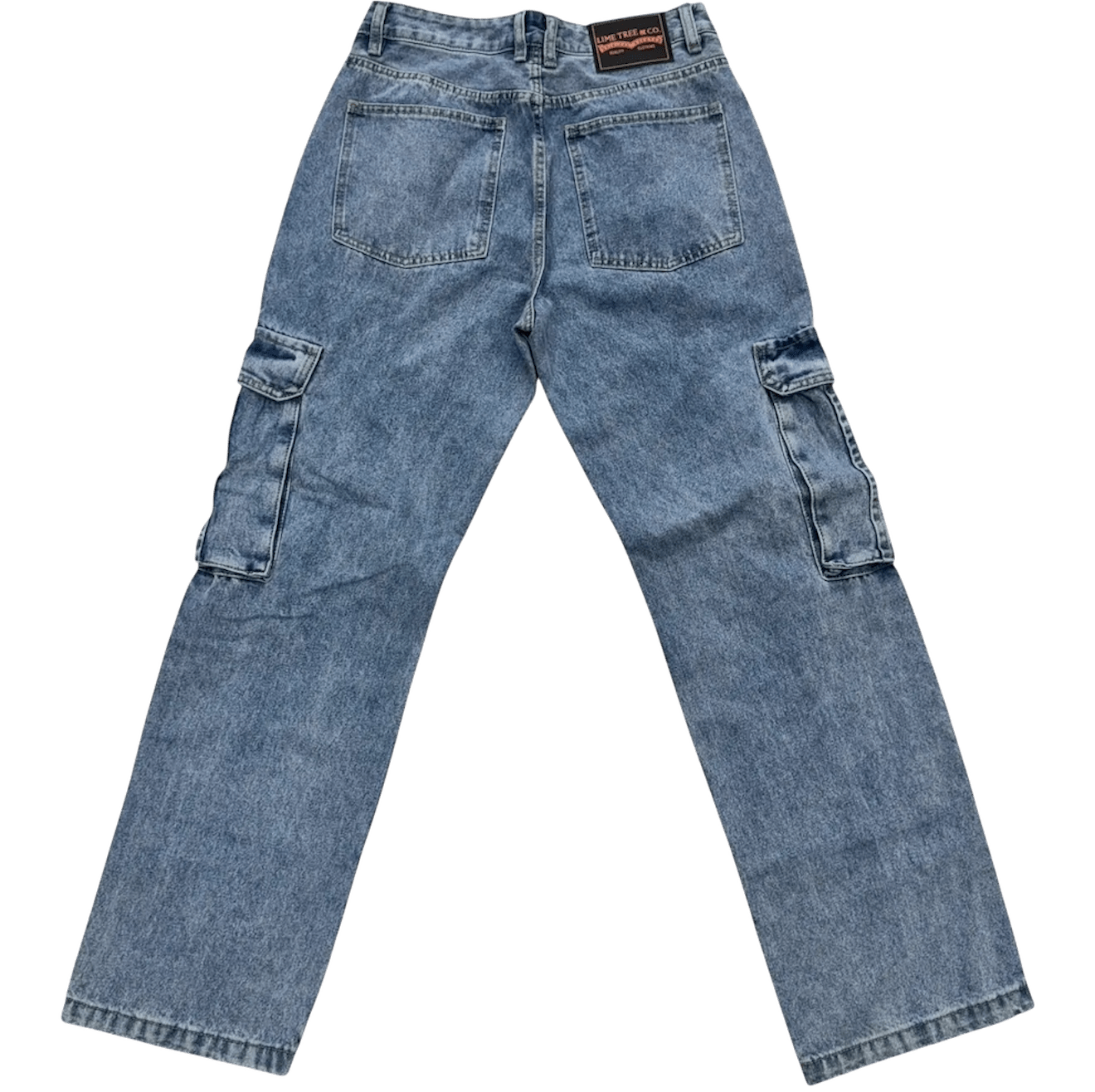 Denim Cargo Jeans Acid washed - Kulture Original