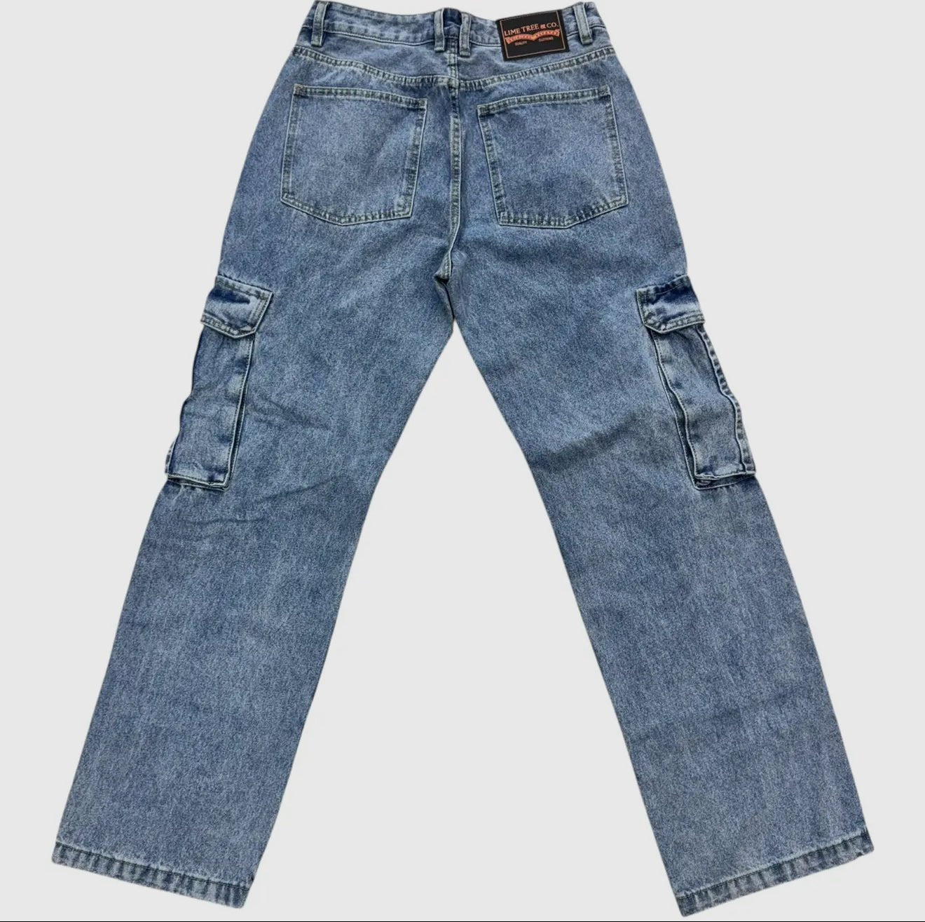 Denim Cargo Jeans–Durable - Kulture Original