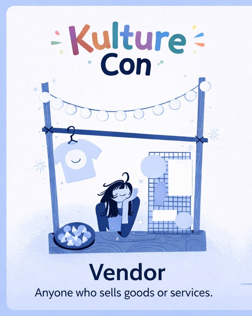 (Early Bird) Booth Vendor 10X10 Set up W Backdrop - Kulture Original