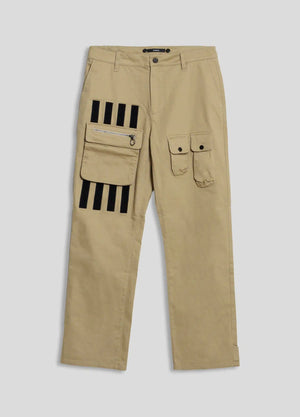 Men's Cargo Pants with Removable Pocket - Kulture Original