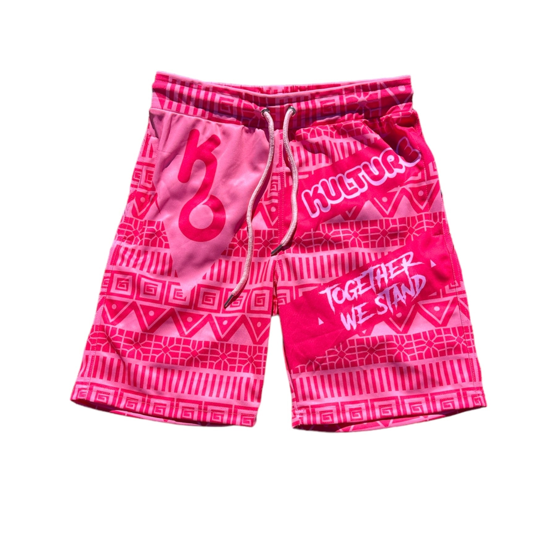 Pink Pattern Shorts - Kulture Original