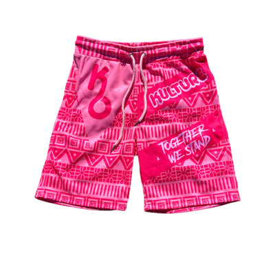 Pink Pattern Shorts - Kulture Original