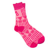 Pink Pattern Socks - Kulture Original