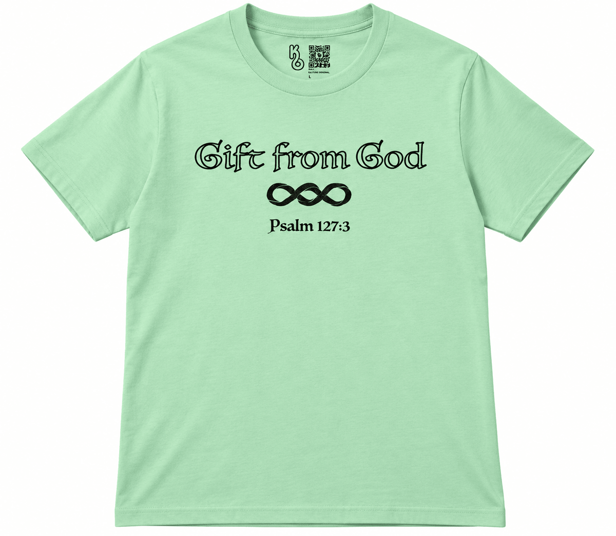 Youth Tee (Mint) - Gift from God - Kulture Original