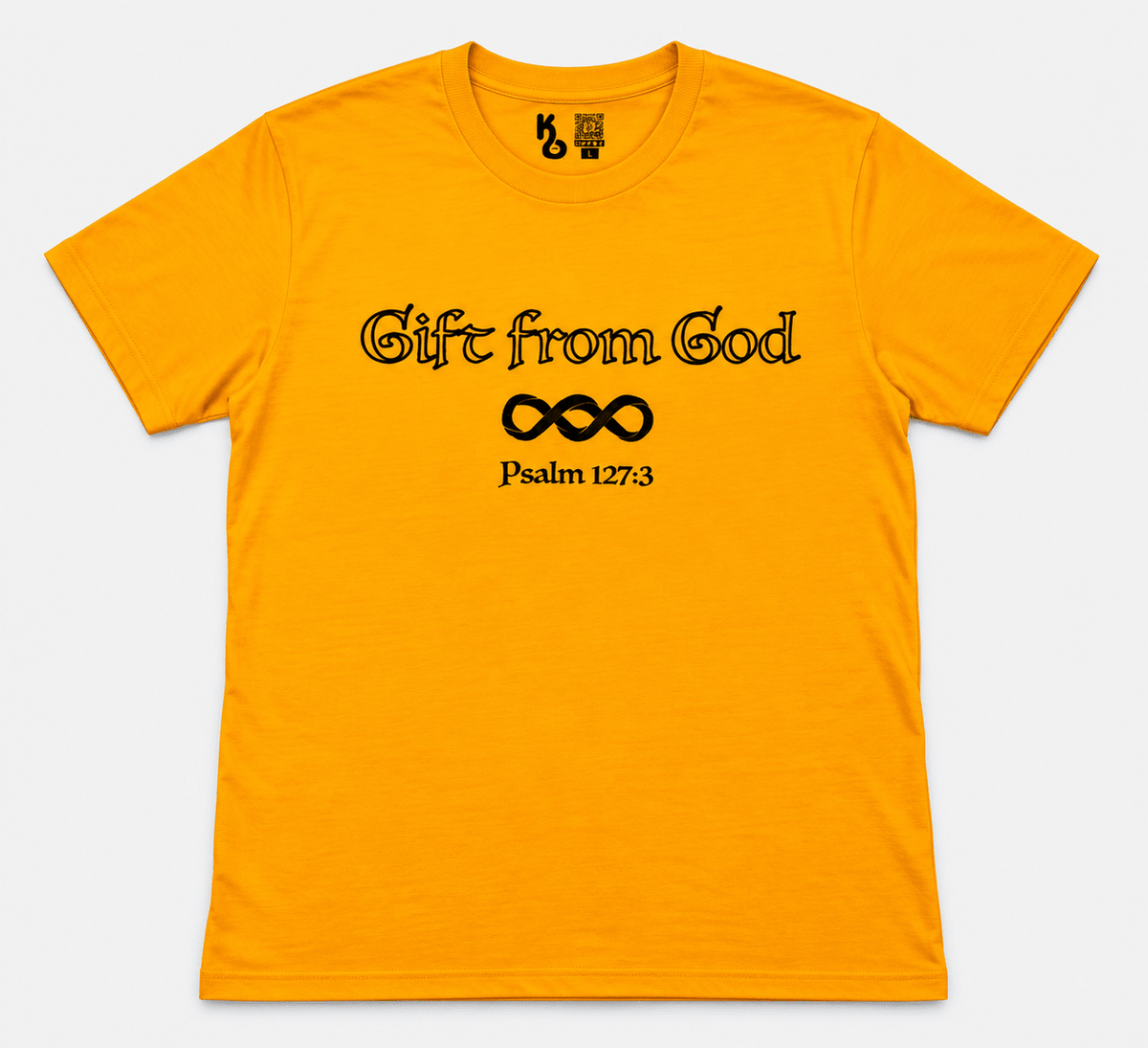 Youth Tee (Yellow Gold) - Gift from God - Kulture Original