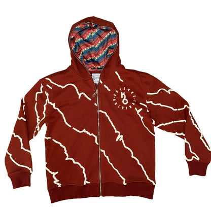 Brown Premium ZipUp Hoodie - Kulture Original