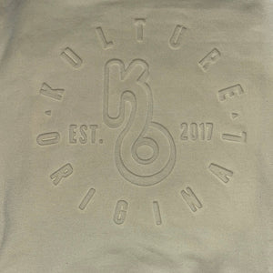 Cream Embossed Premium Sweatshirt - Kulture Original