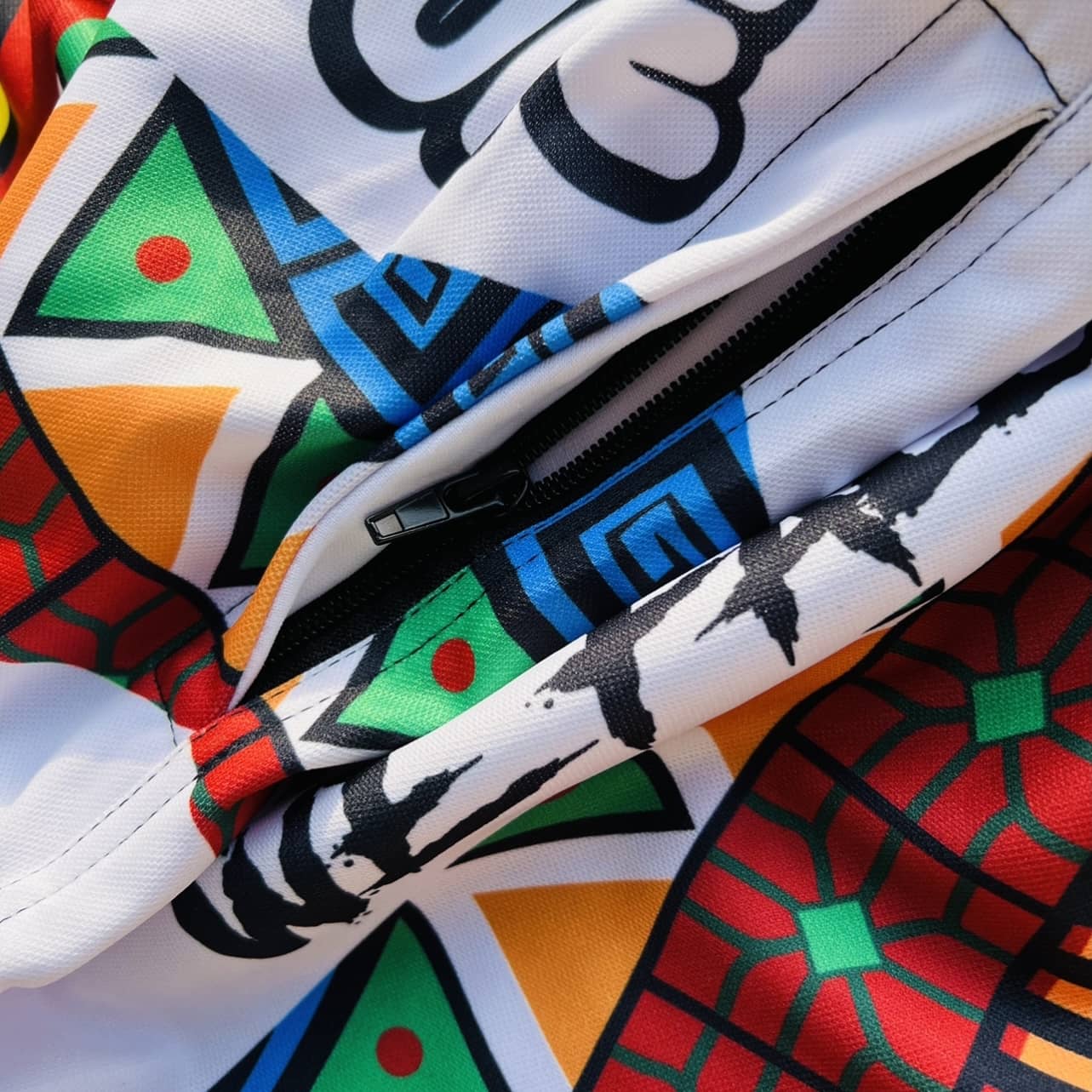Flag Pattern Shorts - Kulture Original