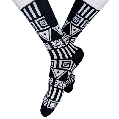 Inverted Flag Pattern Socks - Kulture Original