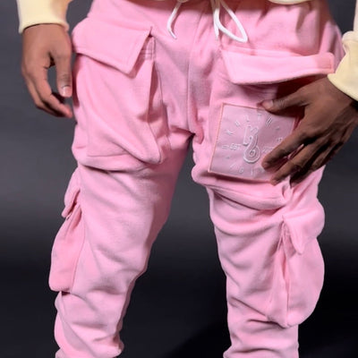 Pink Fleece Sweatpants - Kulture Original