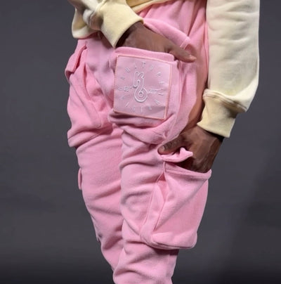 Pink Fleece Sweatpants - Kulture Original