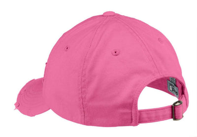 Pink KO Distressed Cap - Kulture Original