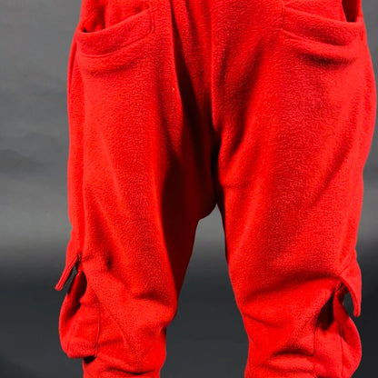 Red Fleece Sweatpants - Kulture Original