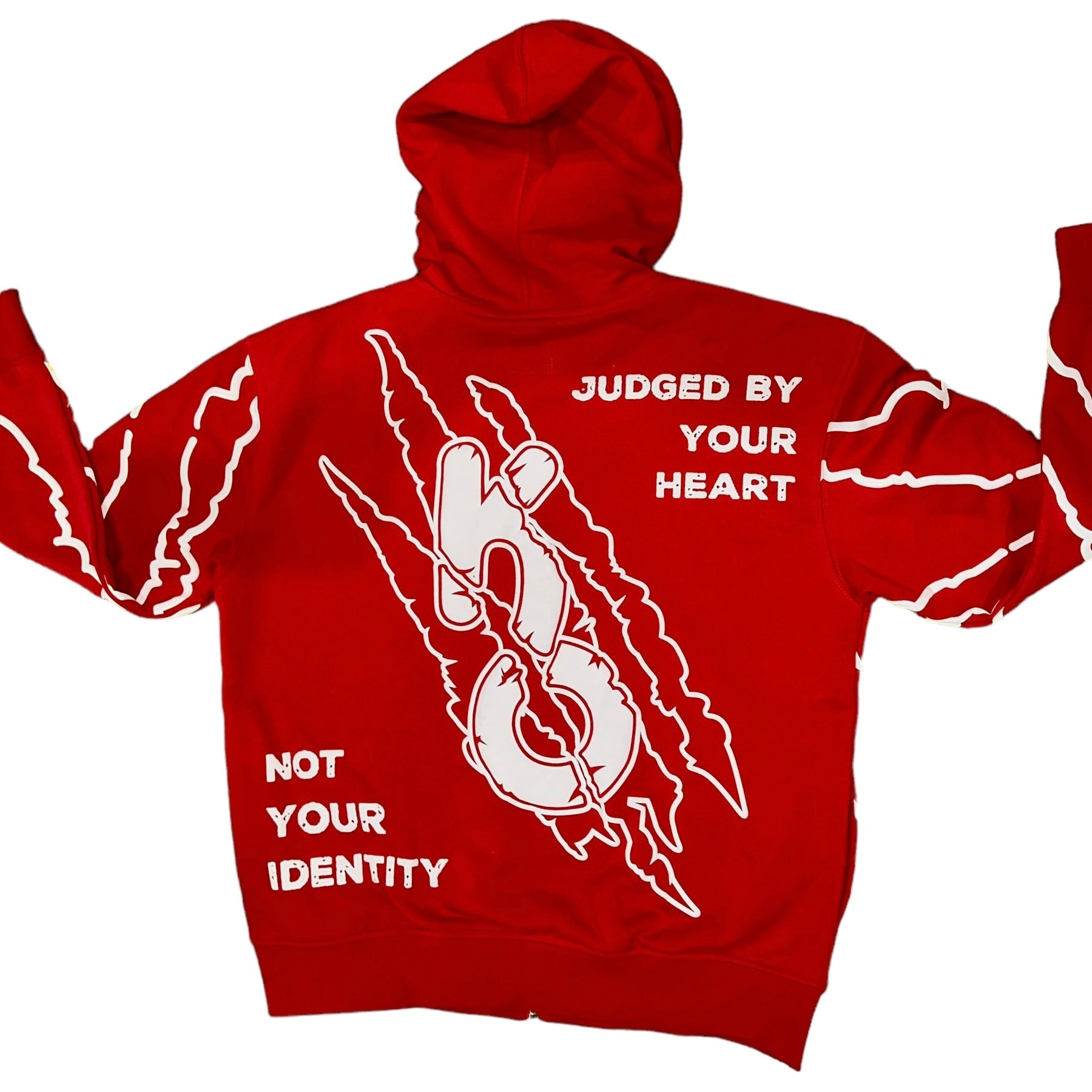 Red Premium ZipUp Hoodie - Kulture Original