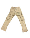 Stacked Cargo brown pants - Kulture Original