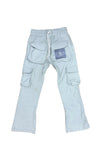 Stacked Cargo Grey pants - Kulture Original