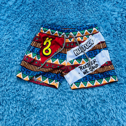 (Women) Flag Pattern Shorts - Kulture Original